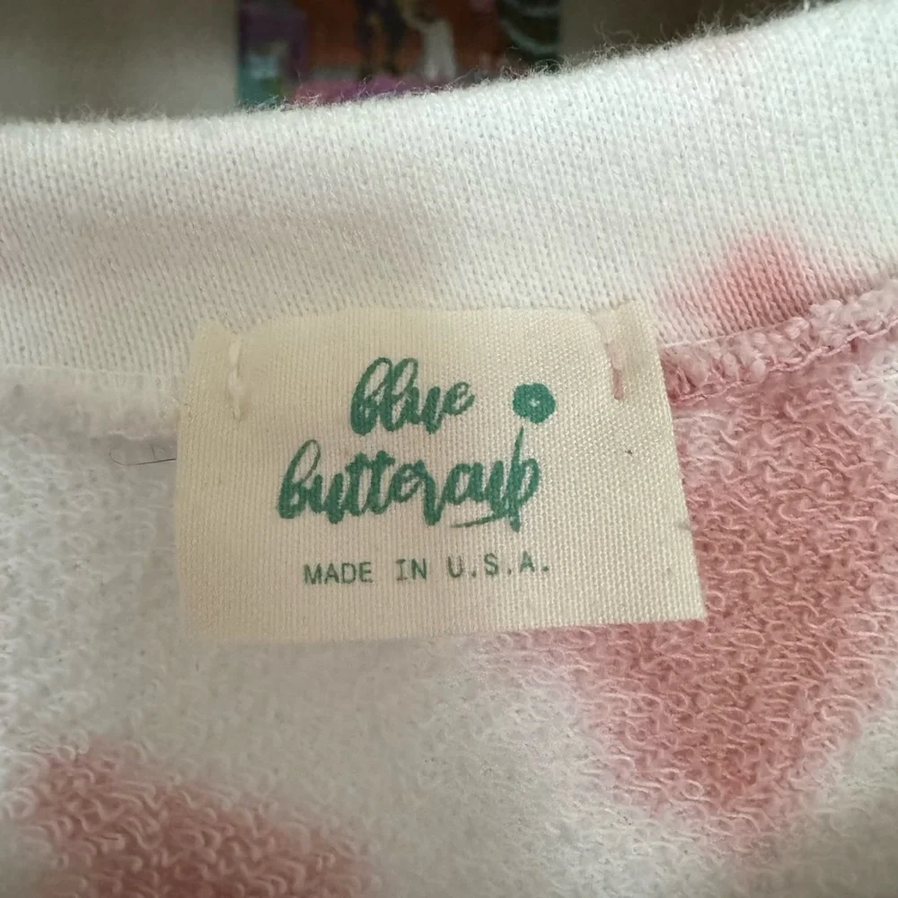 Women’s Small Pink TieDye Sweatshirt - Picture 3 of 4